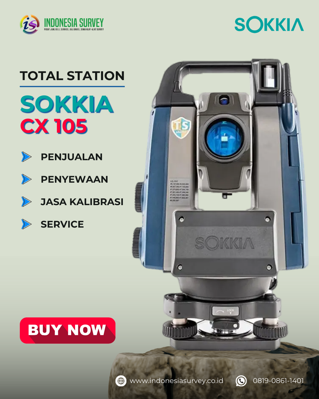 Total Station Sokkia CX 105