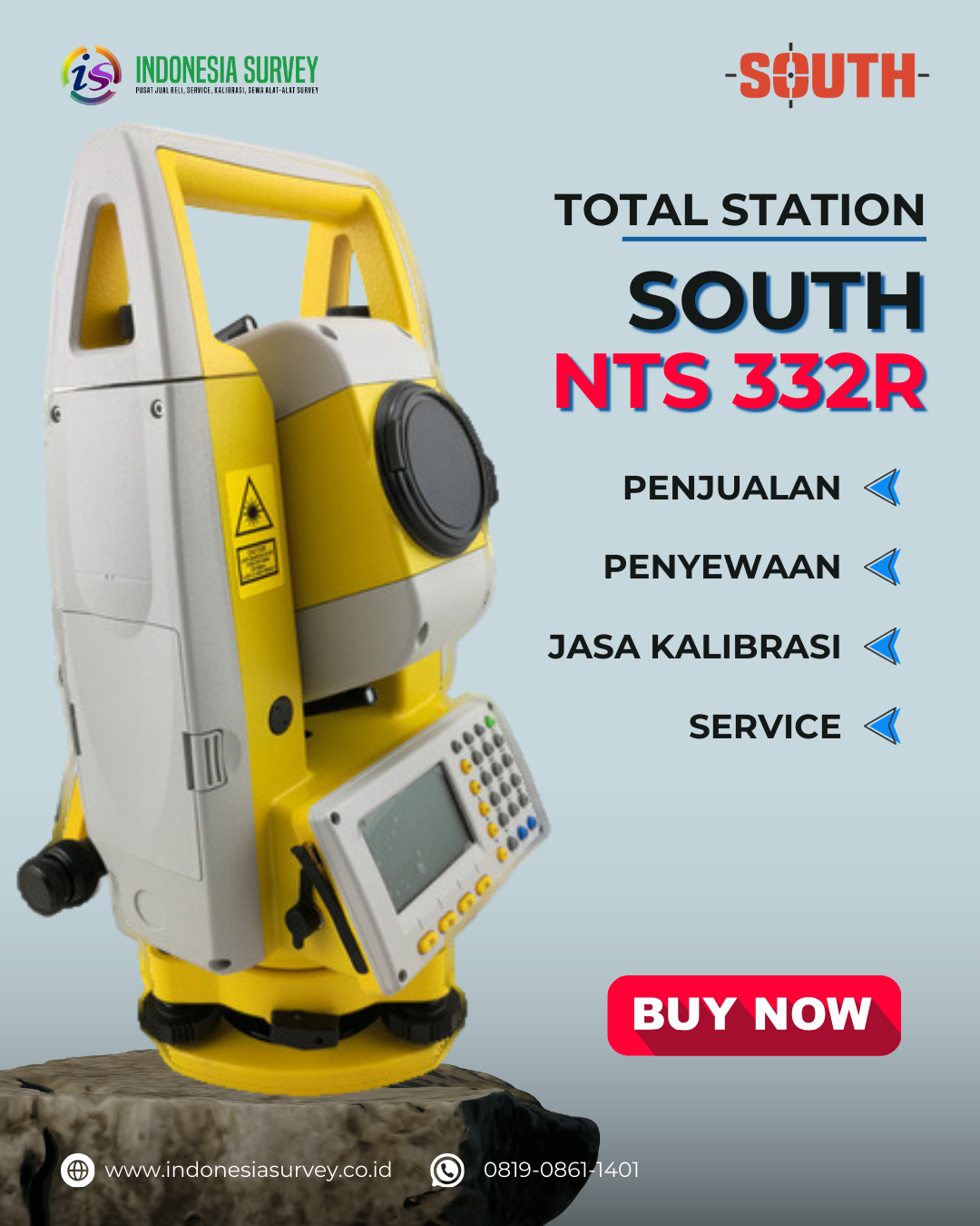 Total Station South NTS 322R10