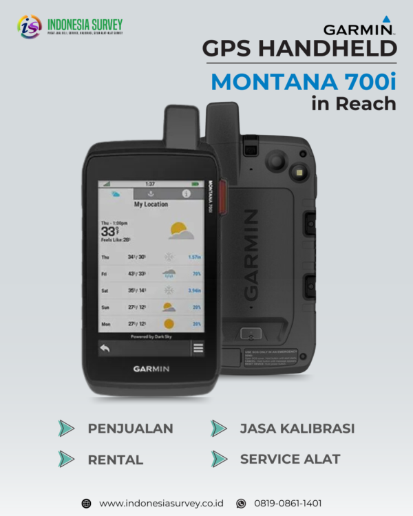 Garmin Montana 700i with inReach