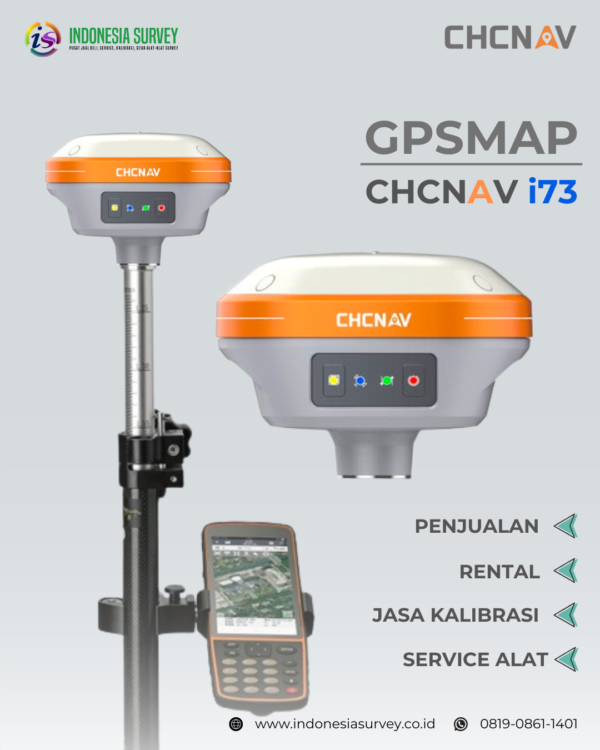 CHCNAV i73+ Pocket-Sized RTK UHF Base and Rover