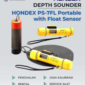 HONDEX PS-7FL Portable Depth Sounder with Float Sensor