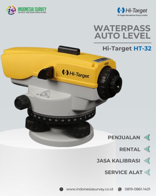 HT-32-Automatic Level Featuring a lightweight and easy-to-graso compact design, the HT-32 auto level is an air damping compensator with high durability auto level